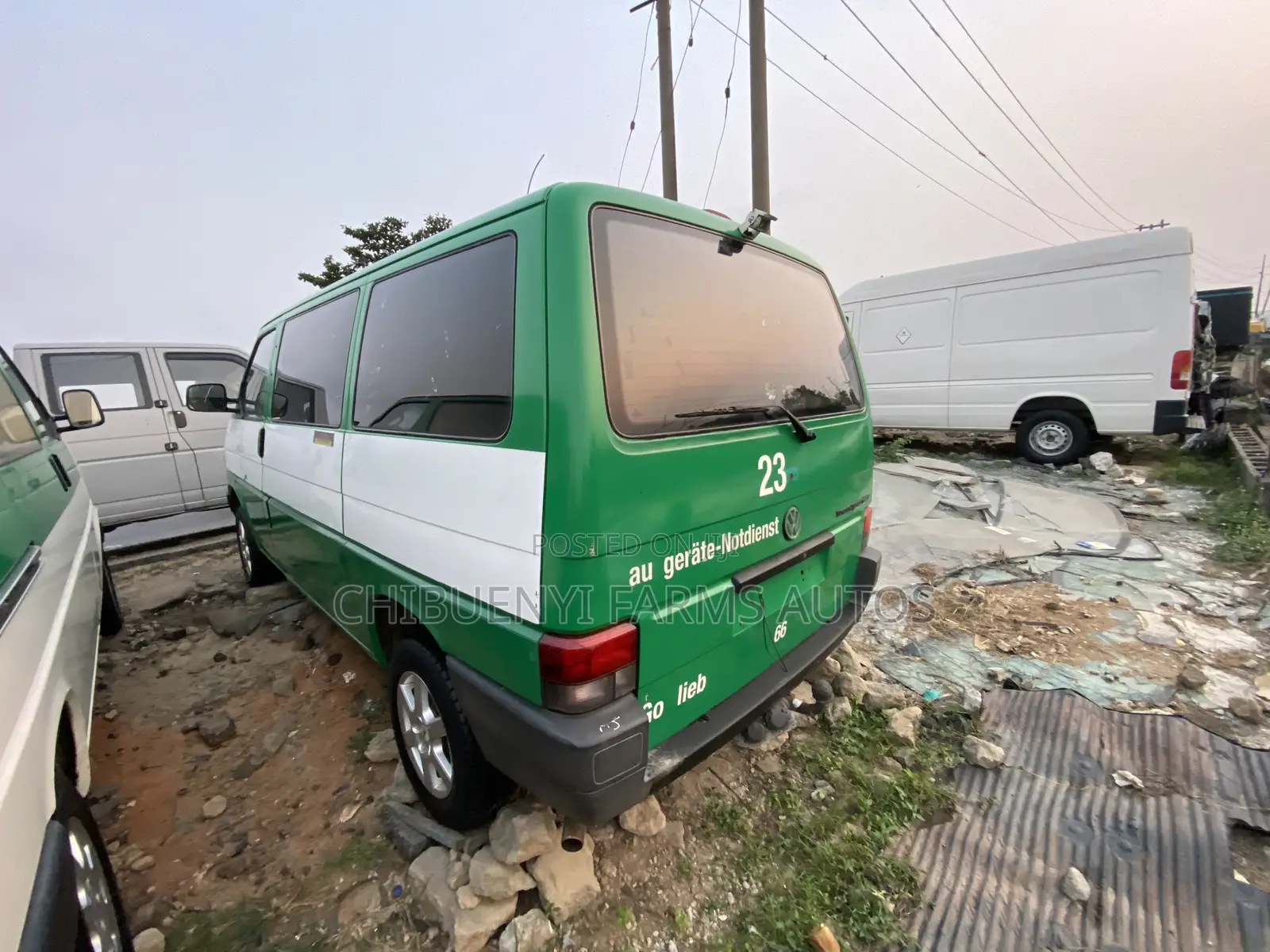 Volkswagen Transporter 2004 Green