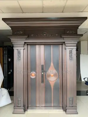 7ft By 4ft Zinc Copper Door With Arch And Pillar(Classic )