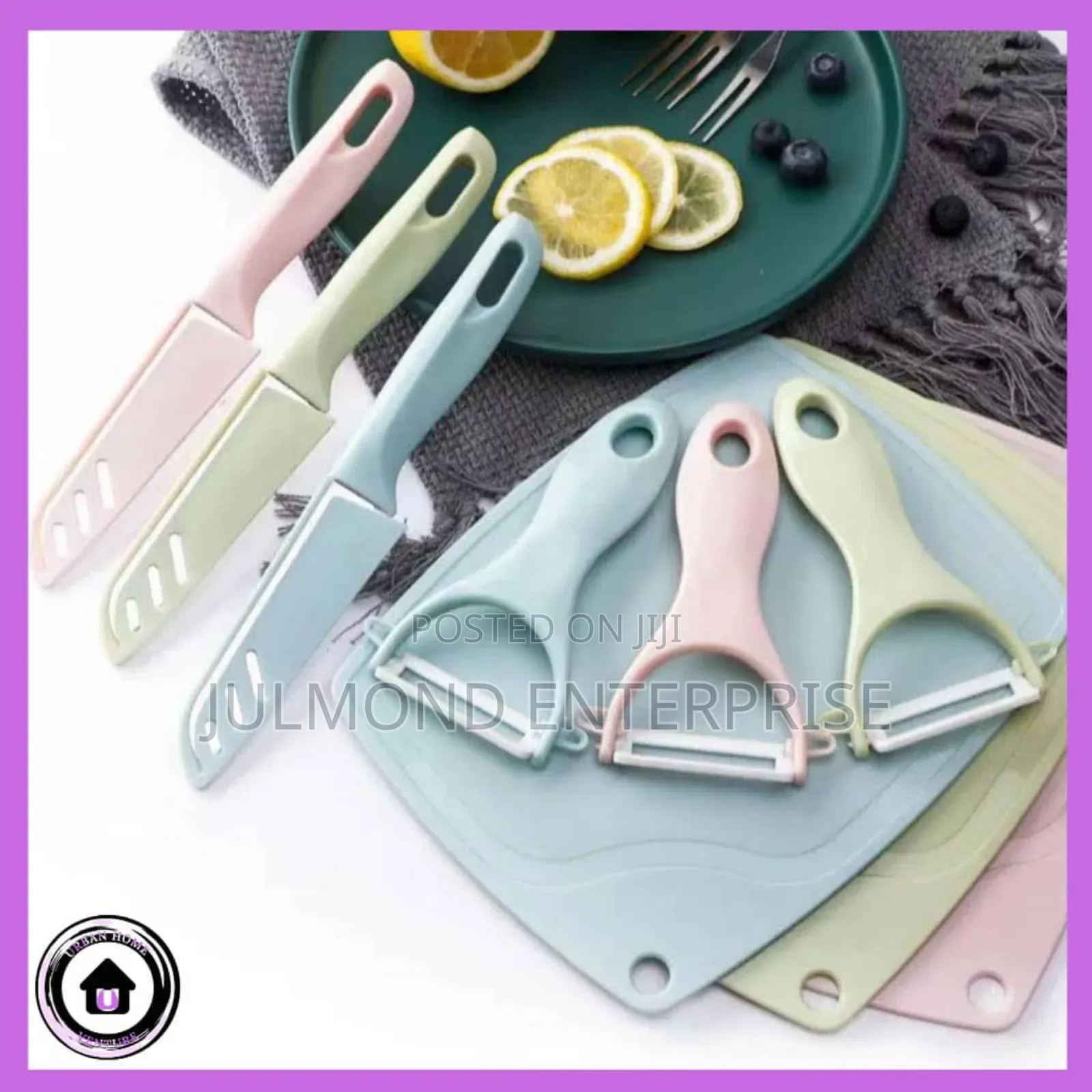3in1 Cutting Board With Knife Peeler