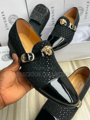 Men's Versace Vintage Buckle Shoe