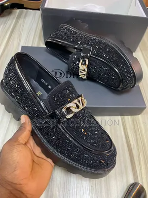 All Stoned Black Difande Double Sole Shoe