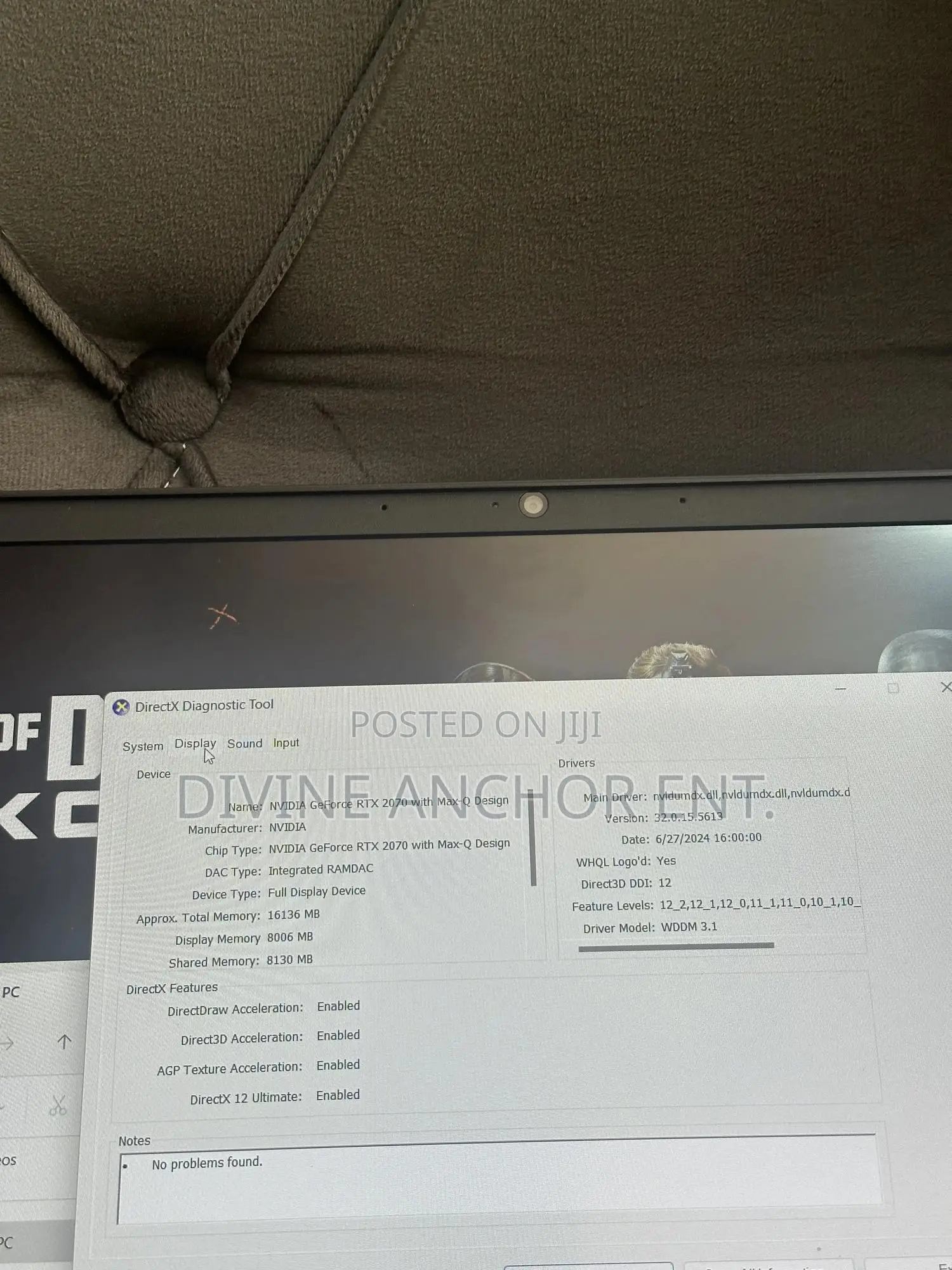 Laptop HP Omen 15 16GB Intel Core I7 SSD 1.5T