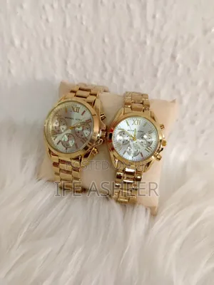 Michael Kors Couples Gold Watch - 004