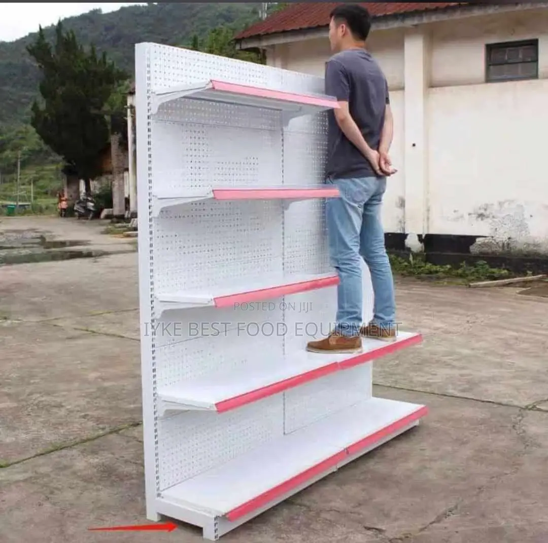 Single Side Supermarket Shelves