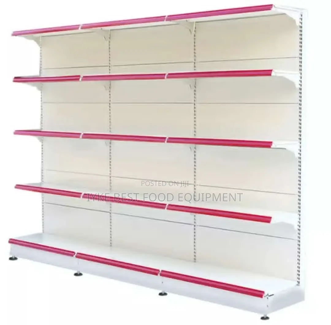 Single Side Supermarket Shelves