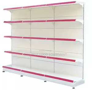 Single Side Supermarket Shelves