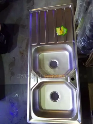 Double Bow Single Tray Kitchen Sink