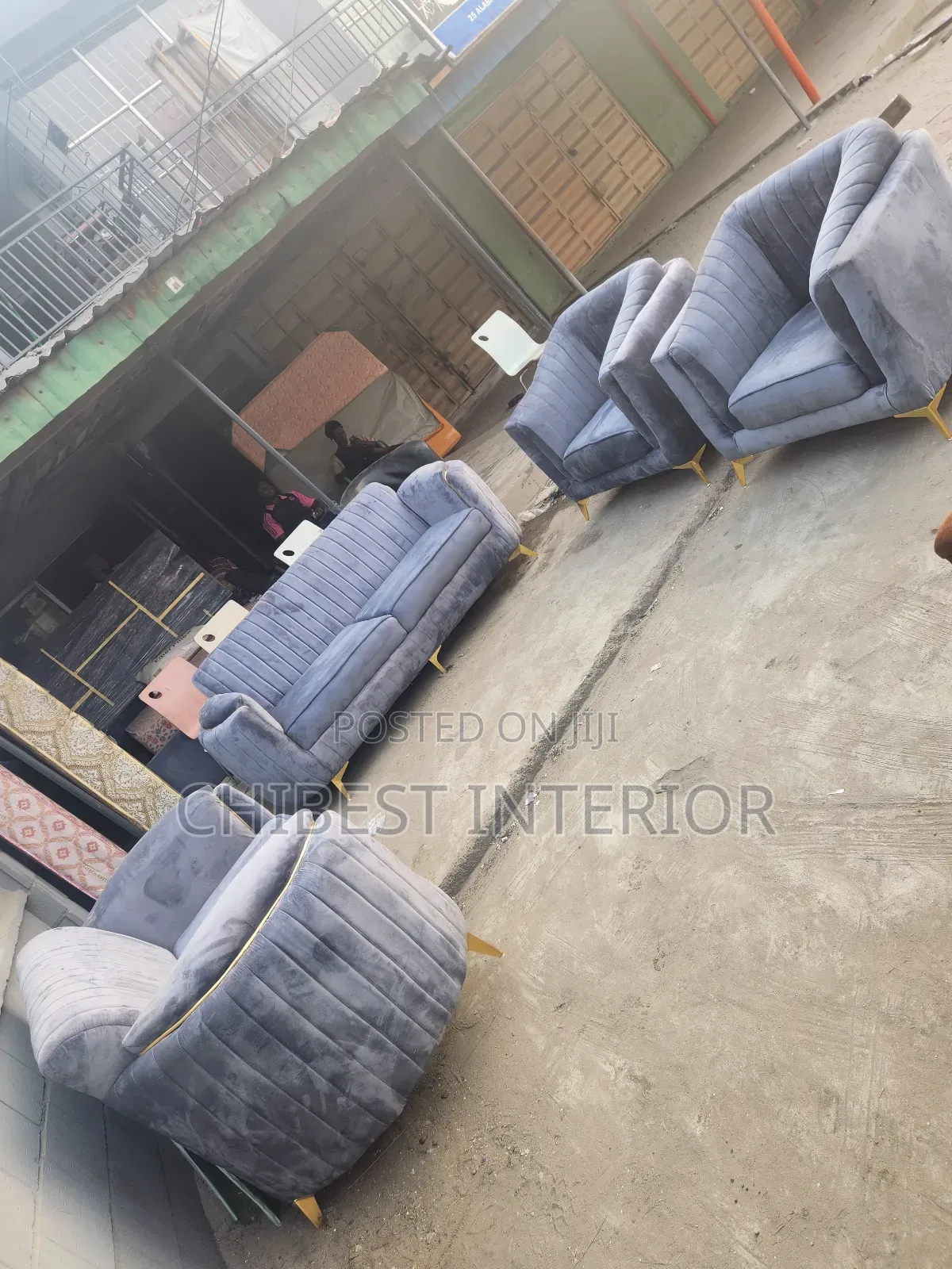 Padded Brand New Set of Sofa.