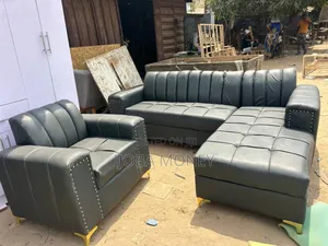 Luxury Leather L Shape Made With Good Quality Materials