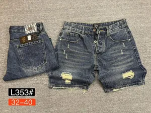 Top Quality Luxury Men's Jeans Short Prada Available
