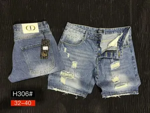 Top Quality Luxury Men's Jeans Short Prada Available