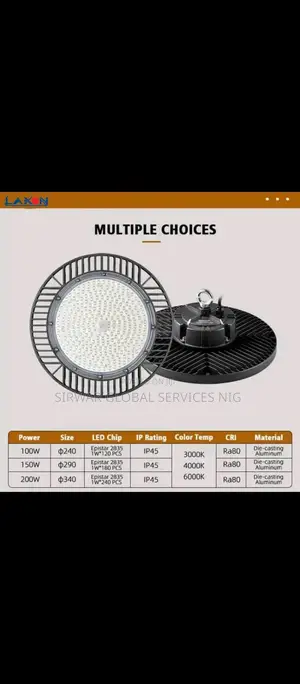200w/300w High Bay Light