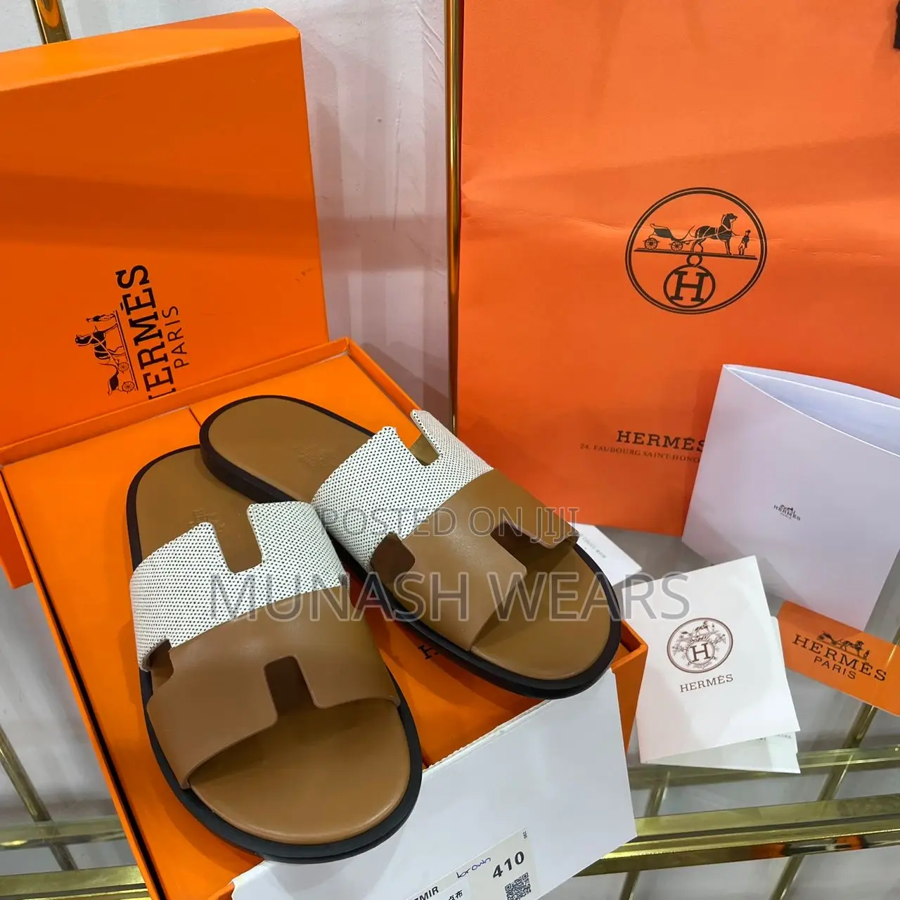 Italian Hermes Slipers
