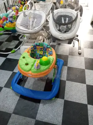 US Used Baby Walker With Inbuilt Tray