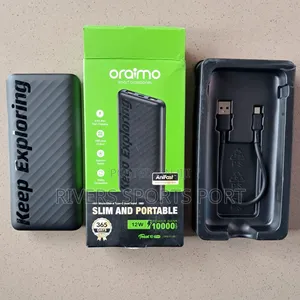 Photo - 10000mah Oraimo 12W Anifast Slim and Portable Power Bank