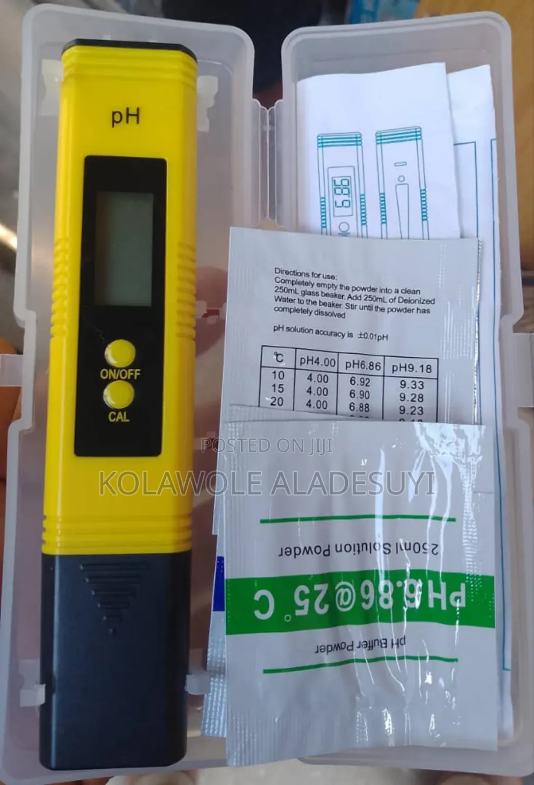 Portable Ph Meter