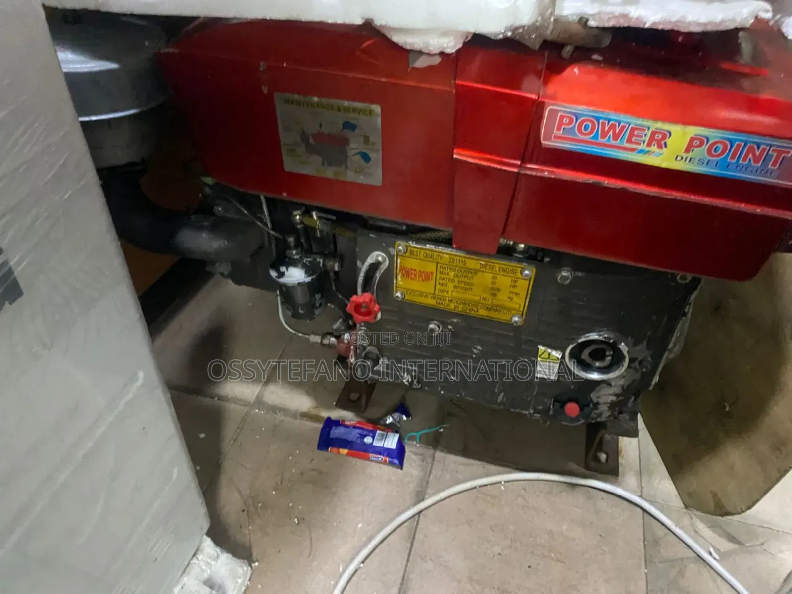 Two Months Use Half Engine Diesel Generator