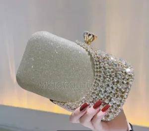Ladies Glitter Occasion Clutch Bag