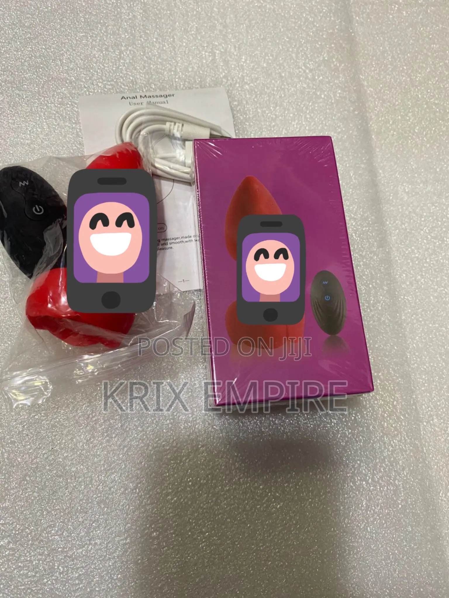 Butt Anal Plug Vibrating