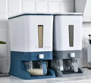 12kg Rice Dispenser Available In Grey And Blue