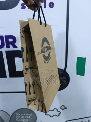 Medium Craft/Branded Bag