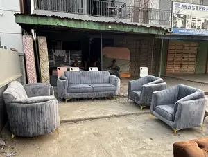 Well Constructed Quality Upholstered Fabric Sofa Couch Chair