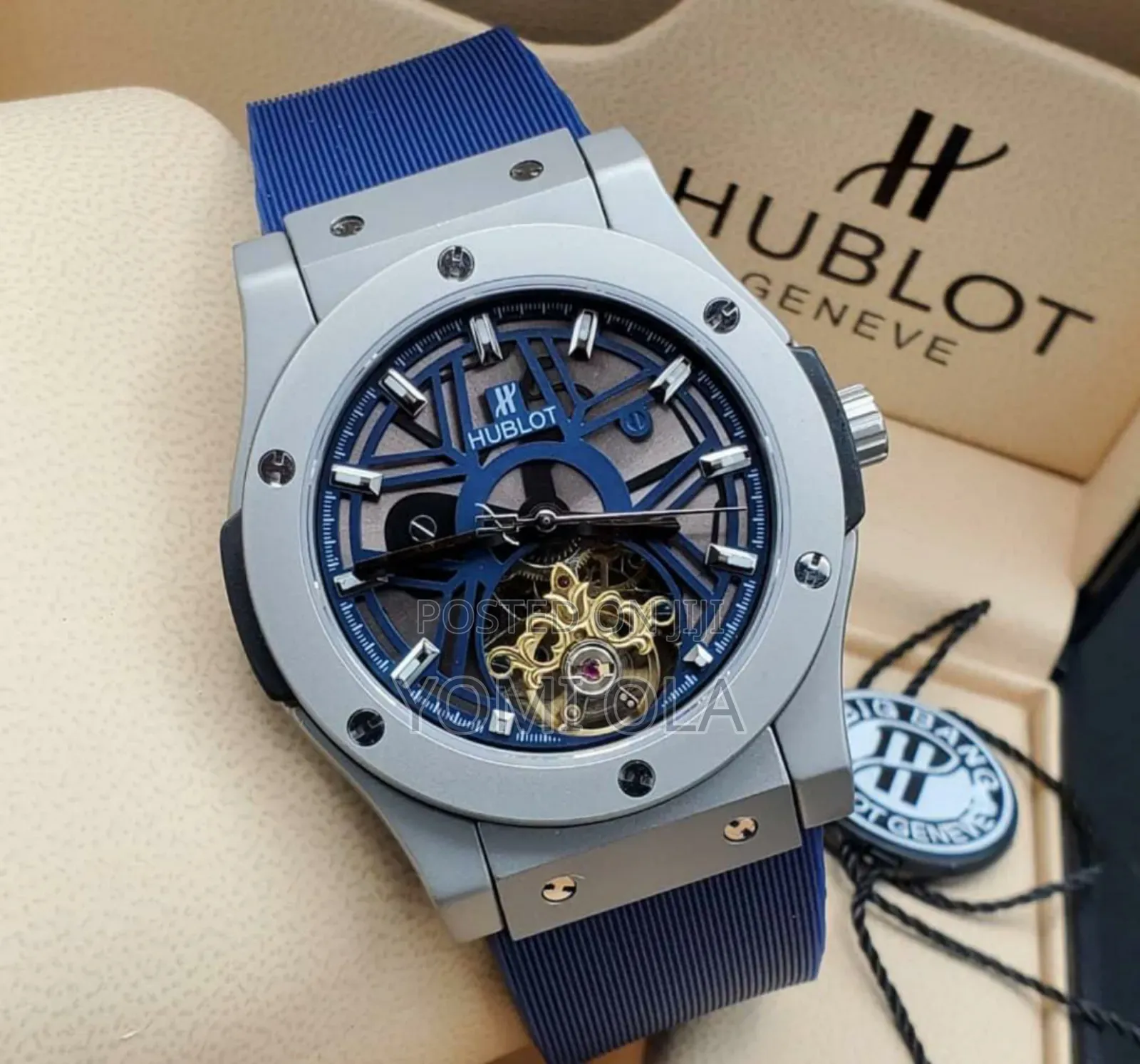 Hublot Skeleton Dial Wristwatch