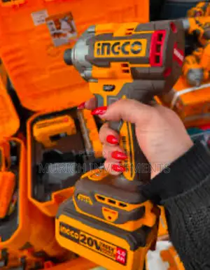 INGCO COSLI240966 Cordless Impact Driver With Tools