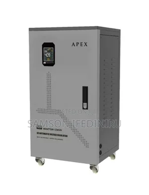 Apex 15kva Servo Single Phase Central Stabilizer 80v-260v