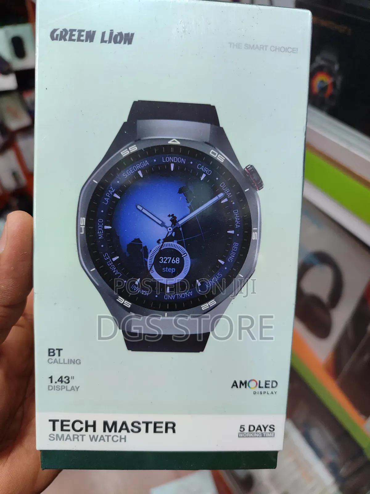 Green Lion Tech Master Smart Watch