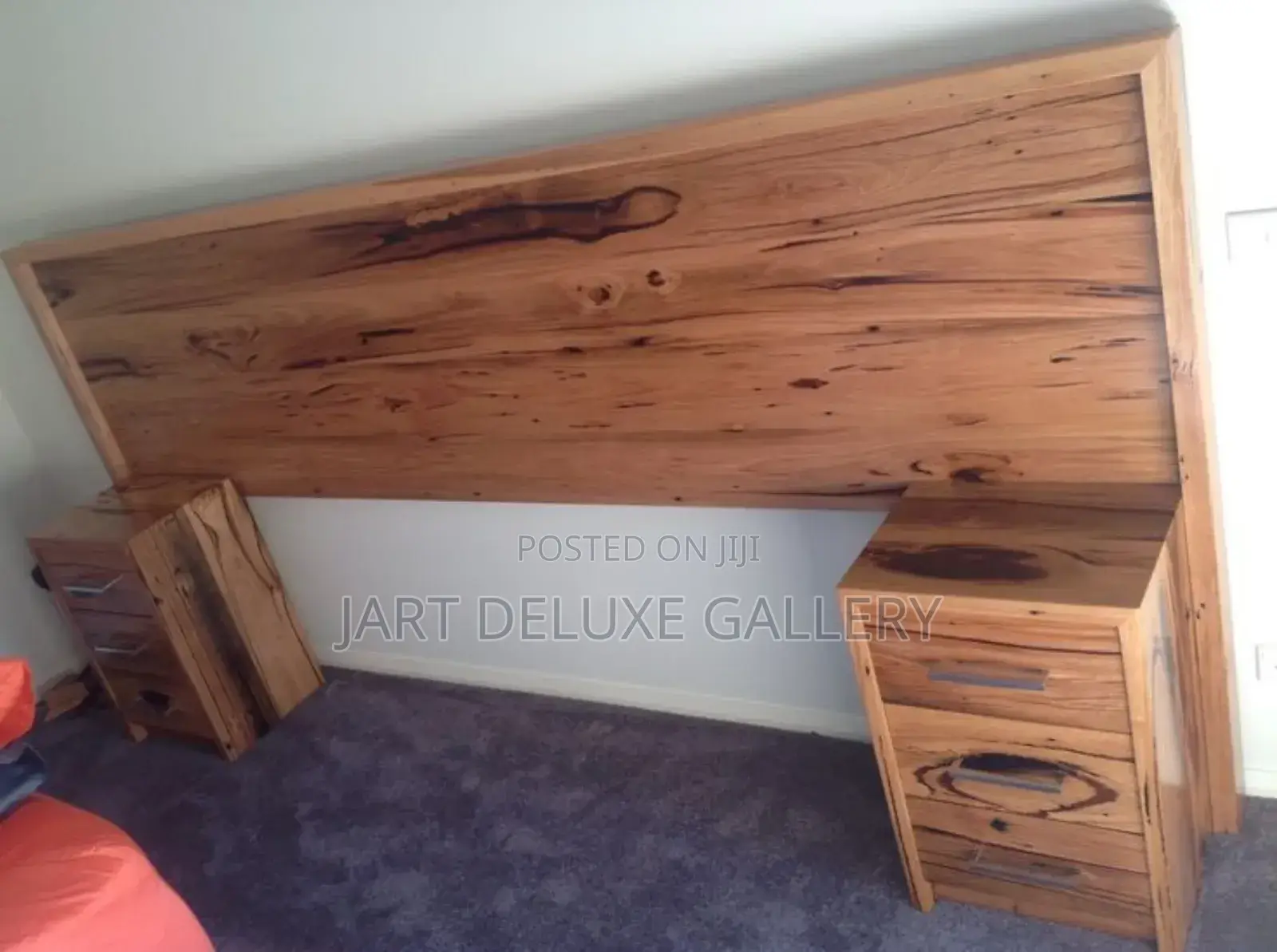 Stylish Natural Timber Bed Frame