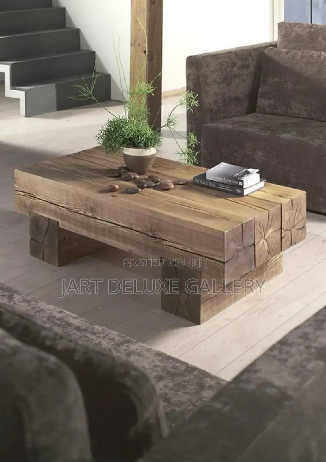Rustic Natural Timber Table