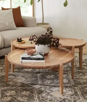 Stylish Natural Timber Table