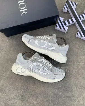 Luxury Christain Dior B30 White Grey Sneakers
