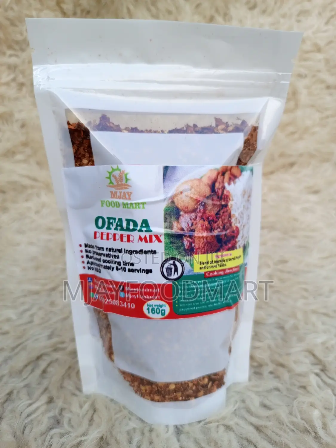 Ofada Pepper Mix(200g)