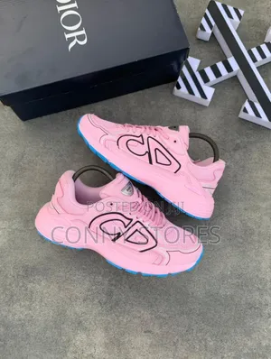 Premium Dior B30 Pink Blue Sole Sneakers