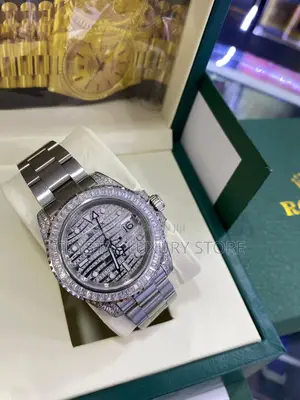 High Quality Luxury Rolex Chain Strap Wristwatch