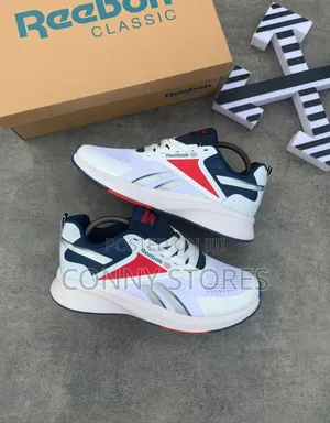 Luxury White Reebok Float Ride Fuel Fusi Run USA Sneakers