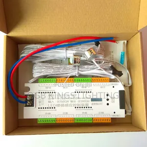 Stair Led Motion Sensor Controller Dc 24v 32 Channel Indoor