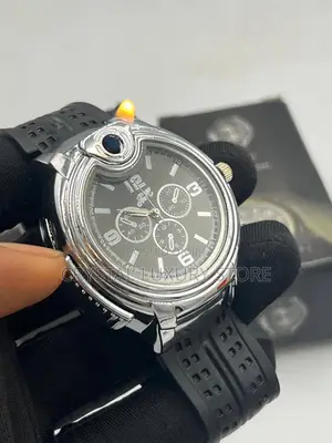 Light Quality Men Genuine Leather Wristwatch