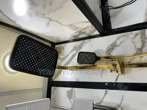 Gold Standing Shower Mixer
