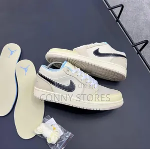 Premium Jordan 1 Low Sanddrift Sneakers