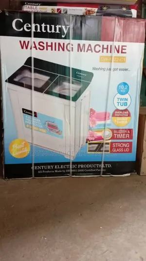 10.2kg Twin Top Washing Machine With 6kg Spin Compartment