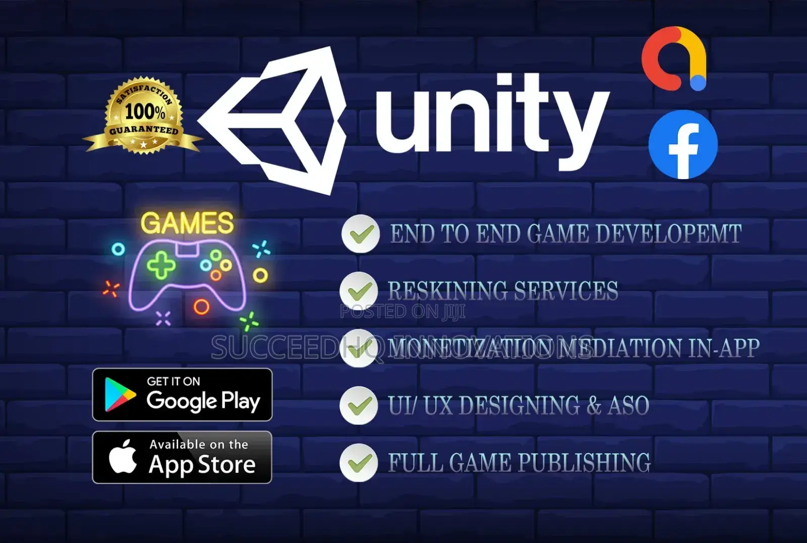 Professional Mobile Game Development Nigeria | Unity Unreal Engine