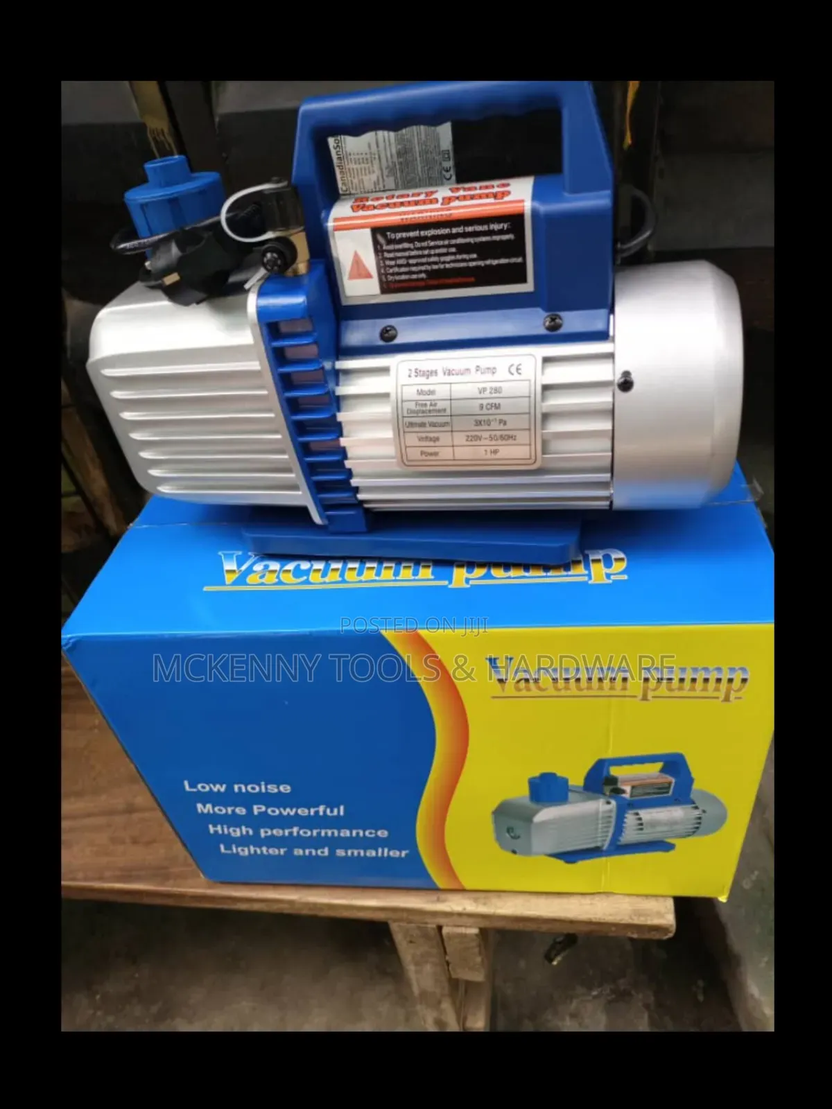 2 Stages 1 HP Vacuum Pump Low Noise