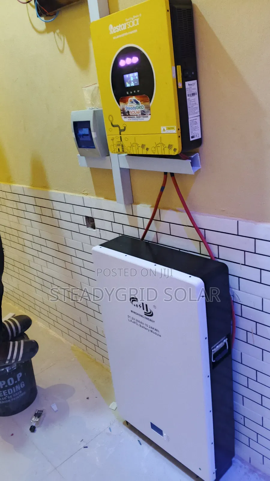 6.2kva Inverter With 10.24kwh Battery With Solar