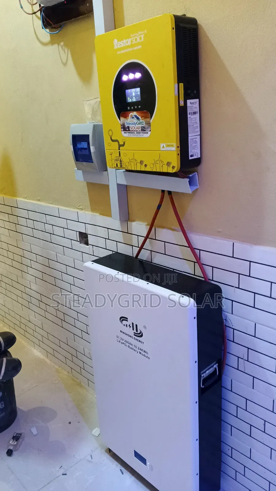 6.2kva Inverter With 10.24kwh Battery With Solar