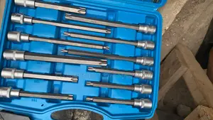 32pc Dr Hex Bit Socket Set Extra Long Short Allen Keys