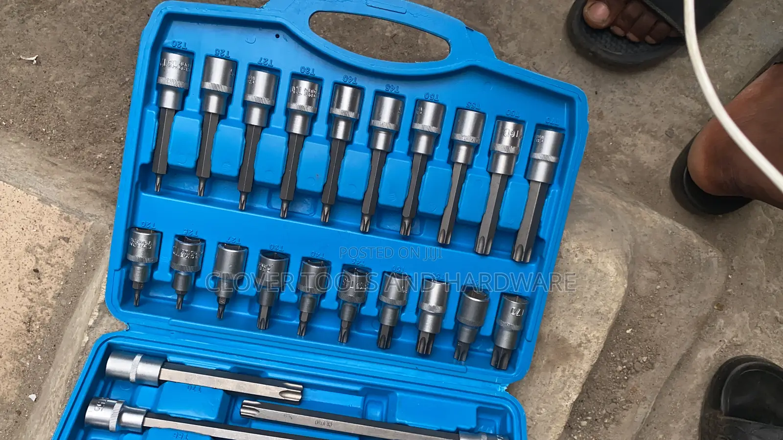 32pc Dr Hex Bit Socket Set Extra Long Short Allen Keys