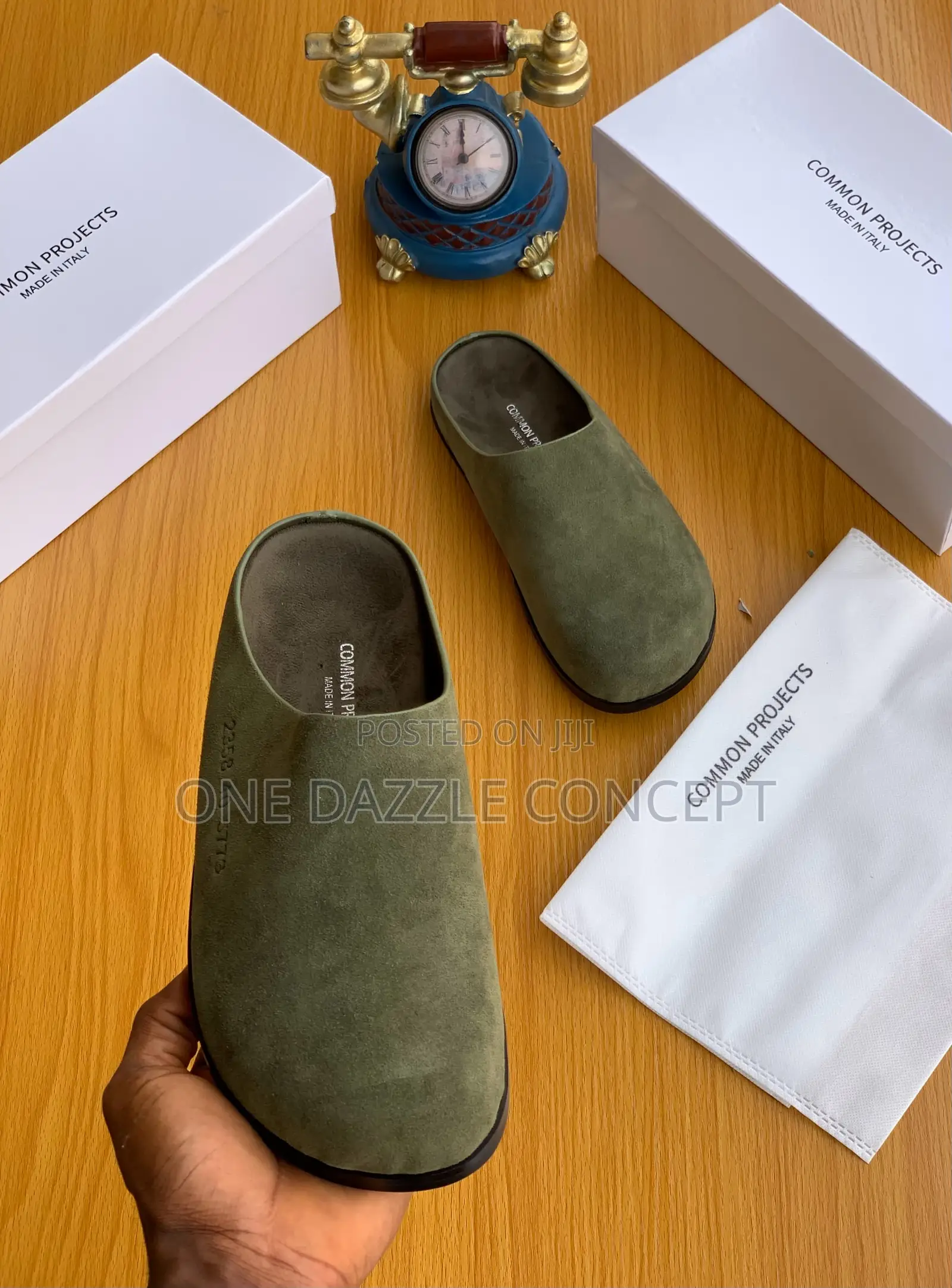 CP Suede Mule